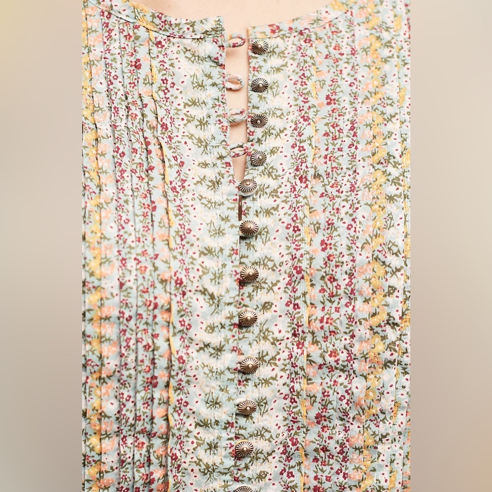 Anthropologie Maeve Gelise Button Blouse - Picture 3 of 9